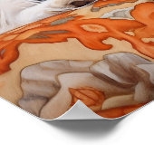 Poster Le roi Cavalier Charles Spaniel sur le canapé (Coin)