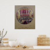 Poster Le roi Charles X reçoit les Chevaliers (Cuisine)