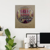 Poster Le roi Charles X reçoit les Chevaliers (Bureau à domicile)