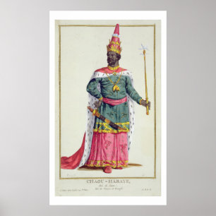 Poster Le Roi Chau-Haraye du Siam de 'DES Estampe de