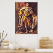 Poster Le roi d'Angleterre George III par Studio d'Allan  (Cuisine)