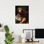 Poster 'Le roi David jouant de la harpe' (Bureau à domicile)