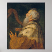 Poster Le roi David Jouer de la harpe (Devant)