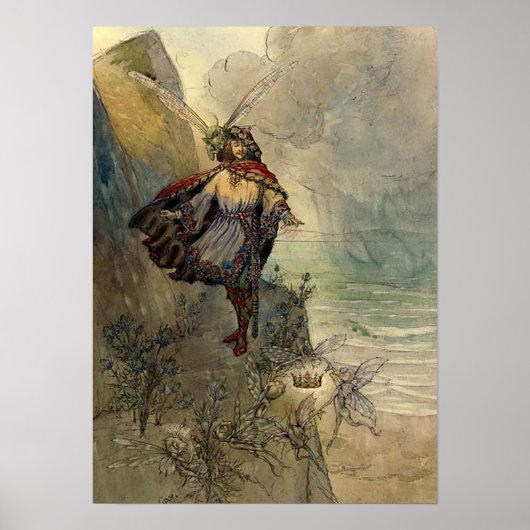 Poster "Le roi des fées" (Devant)