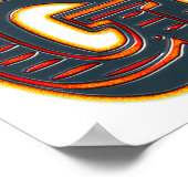 Poster Le roi du barbecue dit imprimer (Coin)