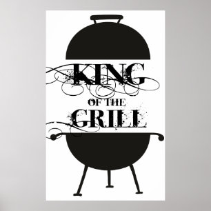 Poster Le Roi Du Grill