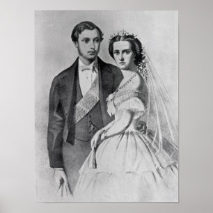 Poster Le Roi Edouard et la Reine Alexandra
