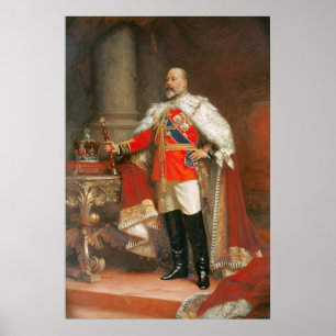 Poster Le Roi Edouard le VII