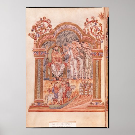 Poster Le roi Hérode visite des Magis (Devant)