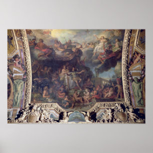 Poster Le Roi Louis XIV seul régissant