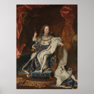 Poster Le roi Louis XV enfant par Riqaud