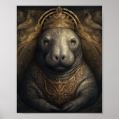 Poster Le roi Manatee (Devant)