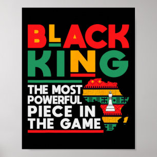 Poster Le Roi Noir La Pièce La Plus Puissante Histoire No
