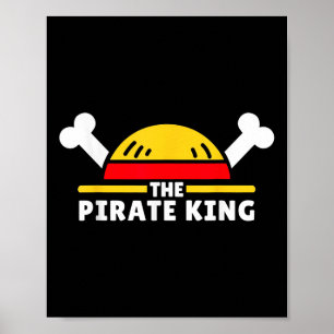Poster Le Roi Pirate Drôle Manga Anime Japonais M'Aime