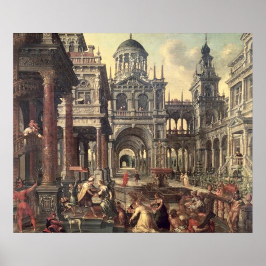 Poster Le roi Salomon et la reine de Saba (Devant)