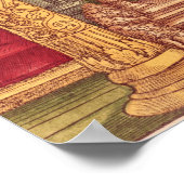 Poster Le roi Salomon sur son trône, 1ère édition (Coin)