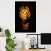 Poster Le Roi silencieux (Bureau à domicile)