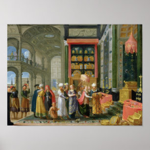 Poster Le Roi Solomon et la reine de Sheba