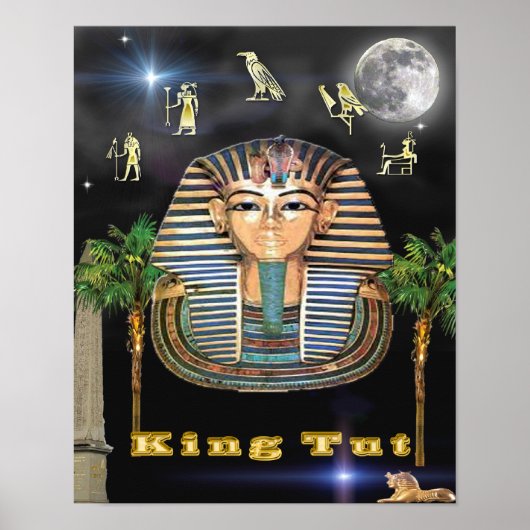 Poster Le roi Tut et l'Egypte (Devant)
