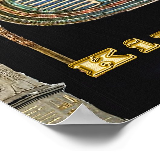 Poster Le roi Tut et l'Egypte (Coin)