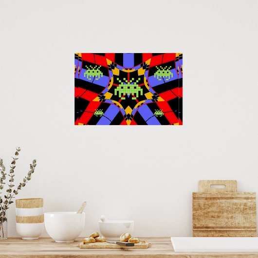 Poster Le Roi Vous Envahira Maintenant ! (Cuisine)