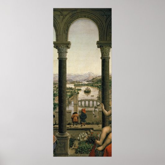 Poster Le Rolin Madonna, c.1435 (Devant)