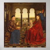 Poster Le Rolin Madonna, c.1435 (Devant)