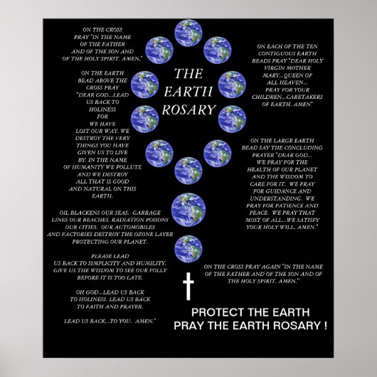 POSTER LE ROSARY DE LA TERRE (Devant)
