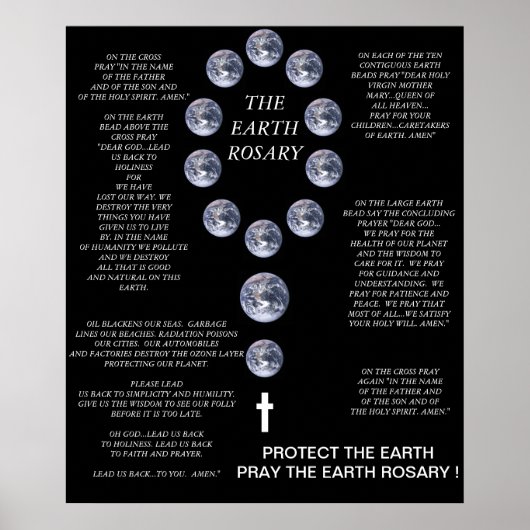 POSTER LE ROSARY DE LA TERRE (Devant)