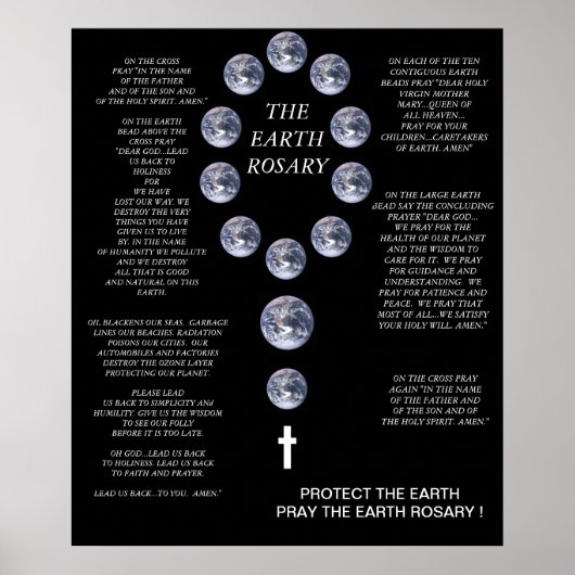 POSTER LE ROSARY DE LA TERRE (Devant)