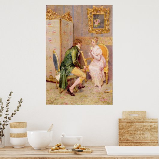 Poster Le Rose (Cuisine)