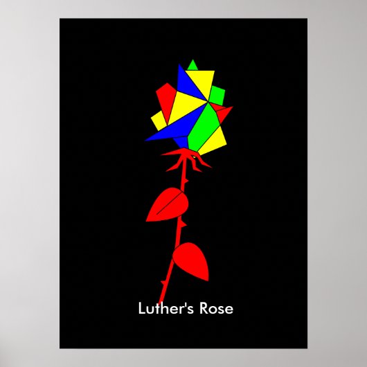 Poster Le Rose de Luther (Devant)