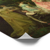 Poster Le Rose de Malmaison, vers 1867 (Coin)