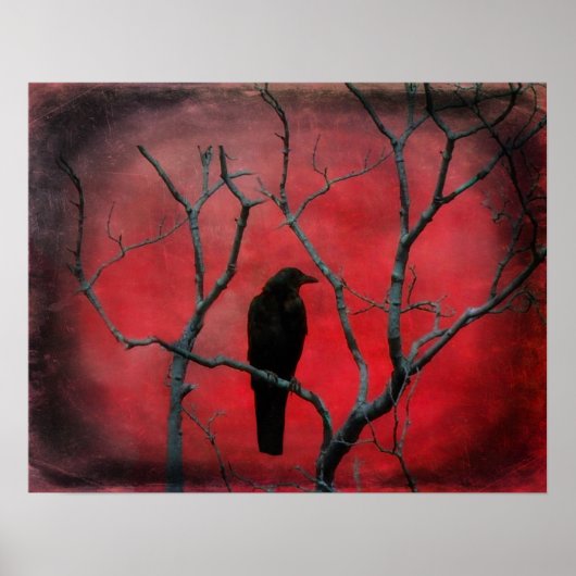 Poster Le rouge le plus profond (Devant)