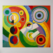 Poster Le rythme, la joie de vivre | Robert Delaunay | (Devant)