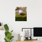 Poster "Le rythme lent et régulier gagne la course." Aeso (Bureau à domicile)