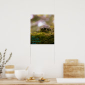 Poster "Le rythme lent et régulier gagne la course." Aeso (Cuisine)