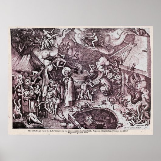Poster Le Sabbat - Saint Jacques et le Magicien (Devant)