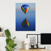 Poster Le sablier (Bureau à domicile)