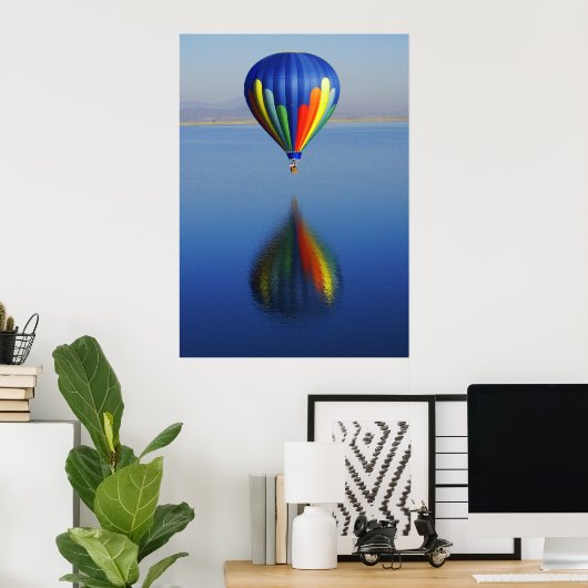 Poster Le sablier (Bureau à domicile)