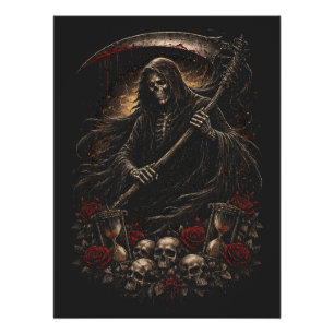 Poster Le Sablier de la Faucheuse