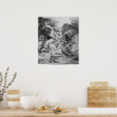 Poster Le sacrifice d'Abraham, 1645 (Cuisine)