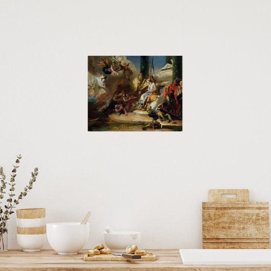 Poster Le Sacrifice de l'Iphigénie (Cuisine)