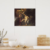 Poster Le Sacrifice d'Isaac, 1616 (Cuisine)