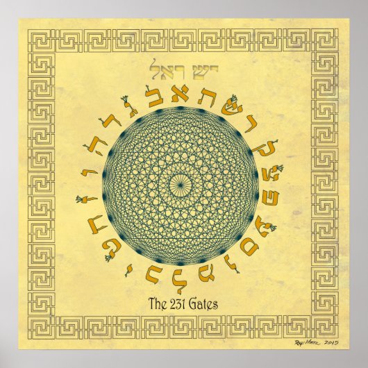 Poster Le safran 231 Gates (Devant)