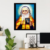 Poster Le Saint (Bureau à domicile)