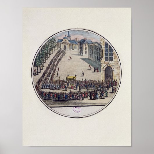 Poster Le Saint Sacrement porté (Devant)