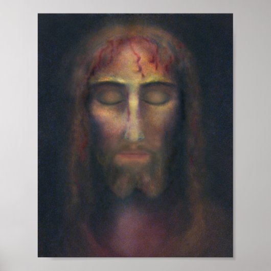 Poster Le Saint Visage du Christ (Devant)
