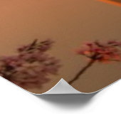 Poster Le Sakura de Washington est sunset. (Coin)