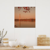 Poster Le Sakura de Washington est sunset. (Cuisine)